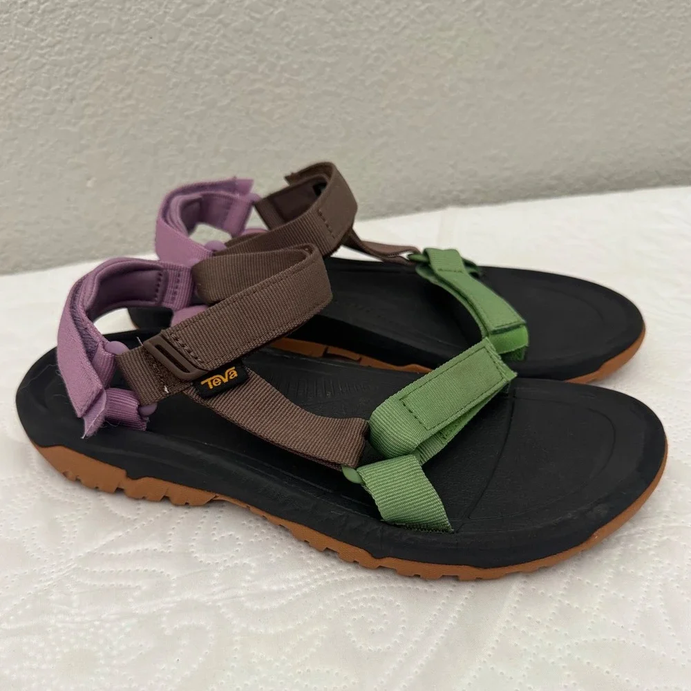 Teva Hurricane Xlt2 Multi Color Strappy Outdoor Hiking Sandals Size 10